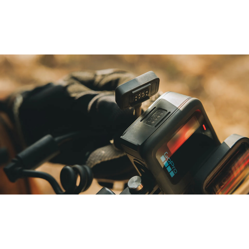 [ใหม่] Gopro Contacto - สายไฟและฝาครอบแม่เหล็กสําหรับ HERO13/12/11/10/9 สีดํา