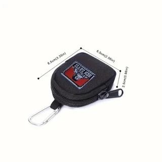 Street Wear Coin Purse Portable Mini Pouch Card Holder Practical กระเป๋าคาดเอว Storage Key Bag หูฟัง ID Bag