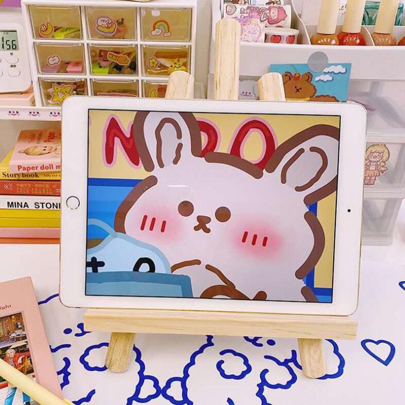 starryshop ขาตั้งกล้องไม้ ขนาดเล็ก สําหรับวางรูปภาพ โปสการ์ด โทรศัพท์ ตกแต่งงานแต่งงาน