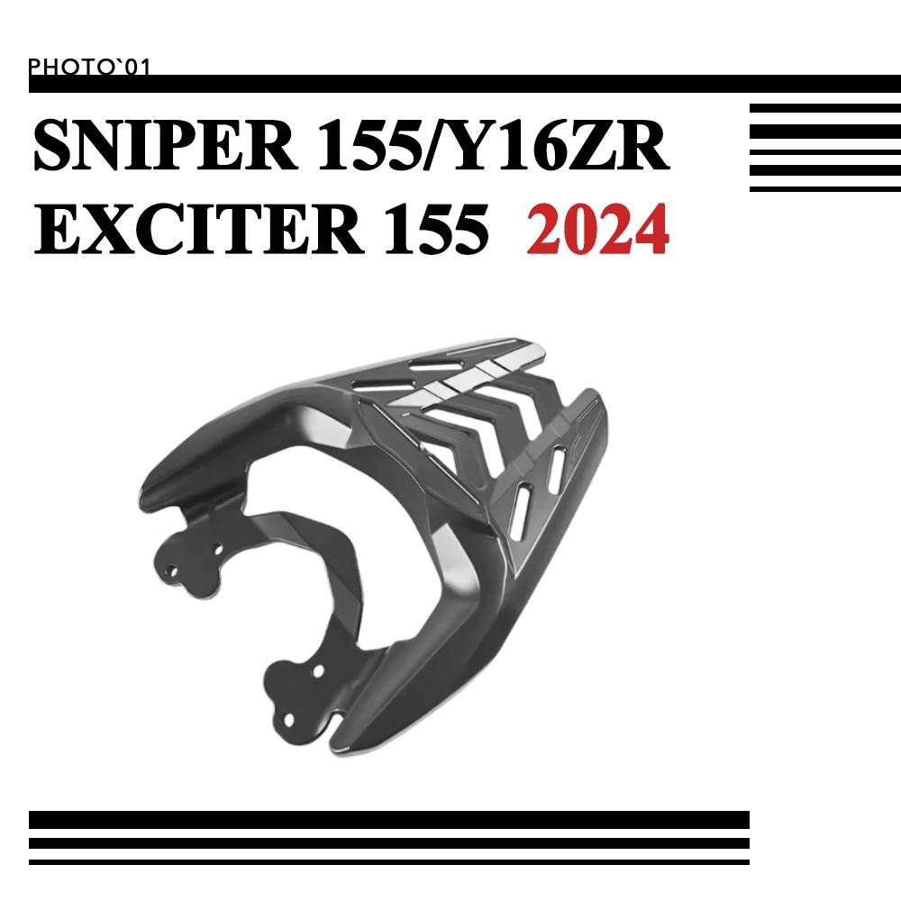 Psler แร็คหลัง แร๊คท้าย ตะแกรงหลัง ชั้นวางกระเป๋าเดินทาง สําหรับ สําหรับ YAMAHA SNIPER 155 Y16ZR EXC