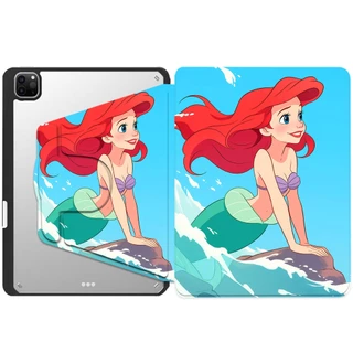 Elsa เคสไอเเพด ฟังก์ชั่นการหมุน 360° compatible for ipad gen10 Air6 Air5/Air4 Air3 gen7/gen8/gen9 gen5 gen6 Pro11 Pro12.9 Pro13 mini4/mini5 mini6 Ariel เคสสำหรับไอแพด