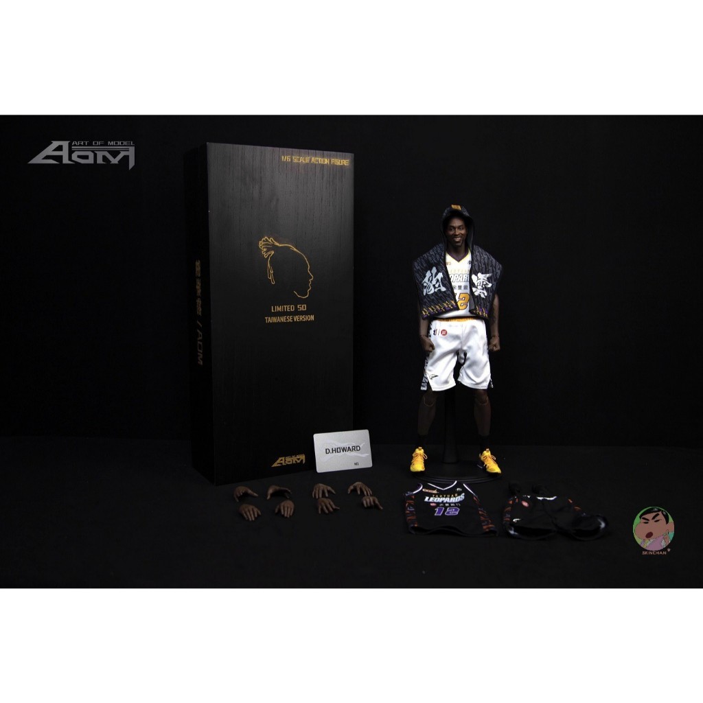 AOM ของเล่นสตูดิโอ 1/6 Dwight Howard Taoyuan Clouded Leopard Taiwan Edition Action Figure