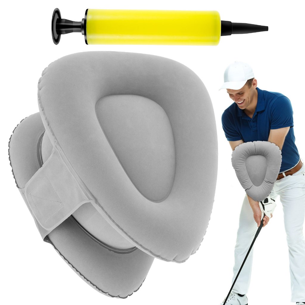 กอล์ฟ Swing Training Aids Inflatable Golf Swing Trainer พร้อม Inflator ปั๊ม 12.610.27 นิ้ว Inflatable Swing Training Aid Practice Ball Assist Golf Swing Trainer Golf