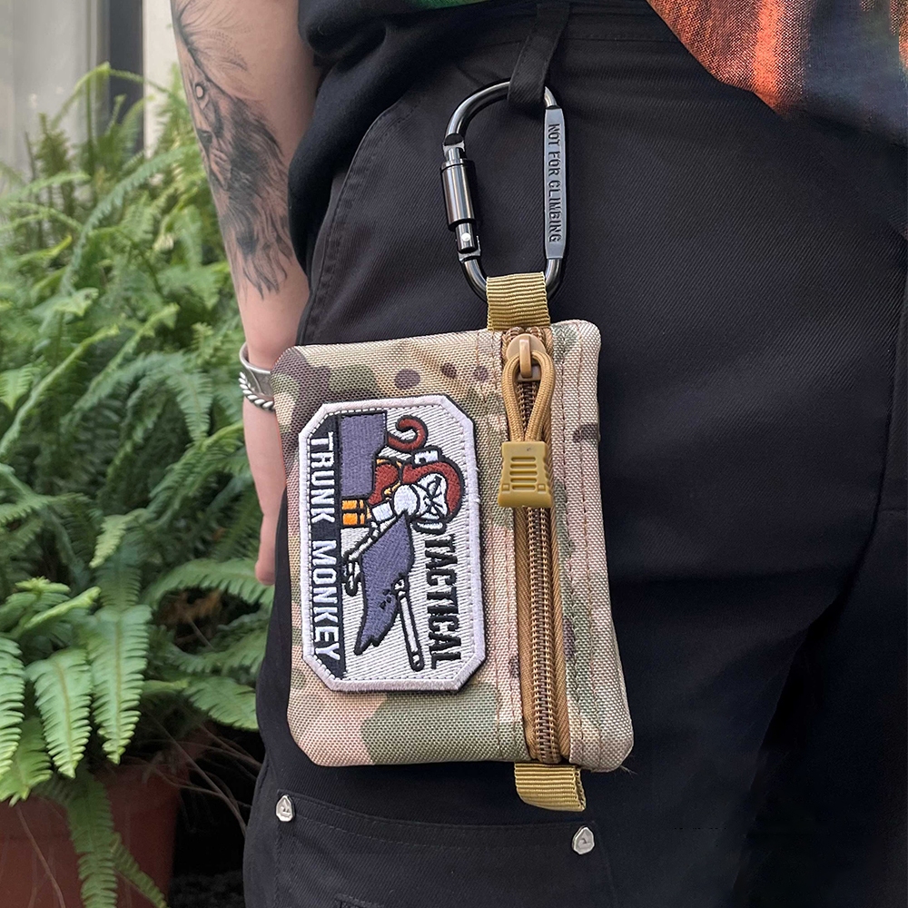 มัลติฟังก์ชั่รถกรณีกุญแจซิปกระเป๋าเงินเหรียญกีฬากลางแจ้งยุทธวิธีกระเป๋าธนาคารบัตร รหัส การ์ดชุดหูฟังกระเป๋า