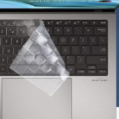 ฝาครอบแป้นพิมพ์ TPU สําหรับ ASUS Zenbook A14 UX3407 / UX3407QA S16 UM5606 UM5606KA แล็ปท็อปผิวป้องกั