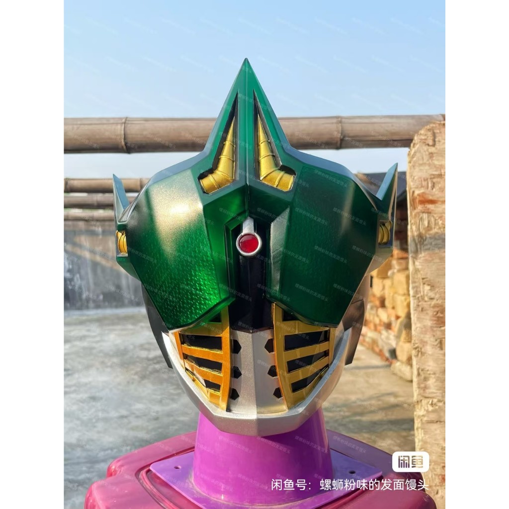 หมวกกันน็อค Kamen Rider Zero North Den-O ผลิตภัณฑ์สําเร็จรูป 1: 1 สามารถใส่คอสเพลย์