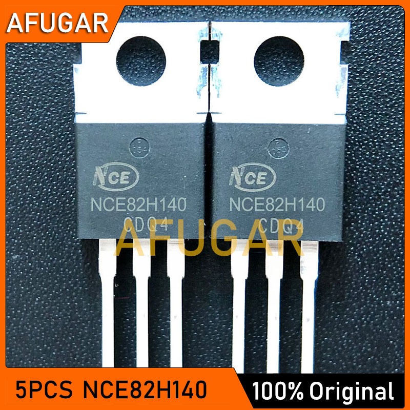5pcs NCE82H140 TO-220 NCE 82H140 TO220 82V/140A N-Channel Power MOSFET ทรานซิสเตอร์ใหม่ IC