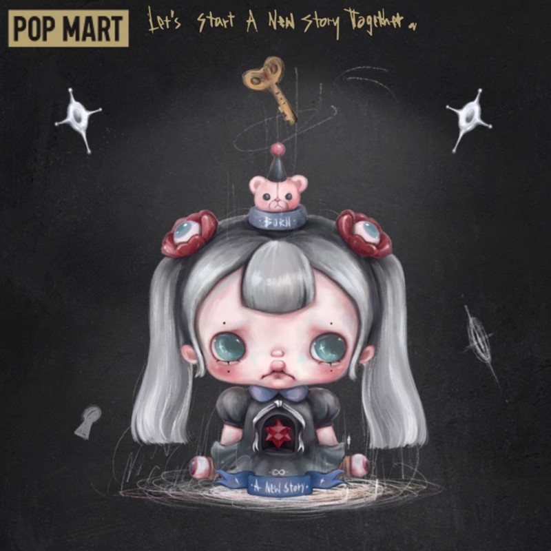 Tiny Tiny Tiny Lets start new story Series [ของแท้] POPMART Gift For Girlfriend