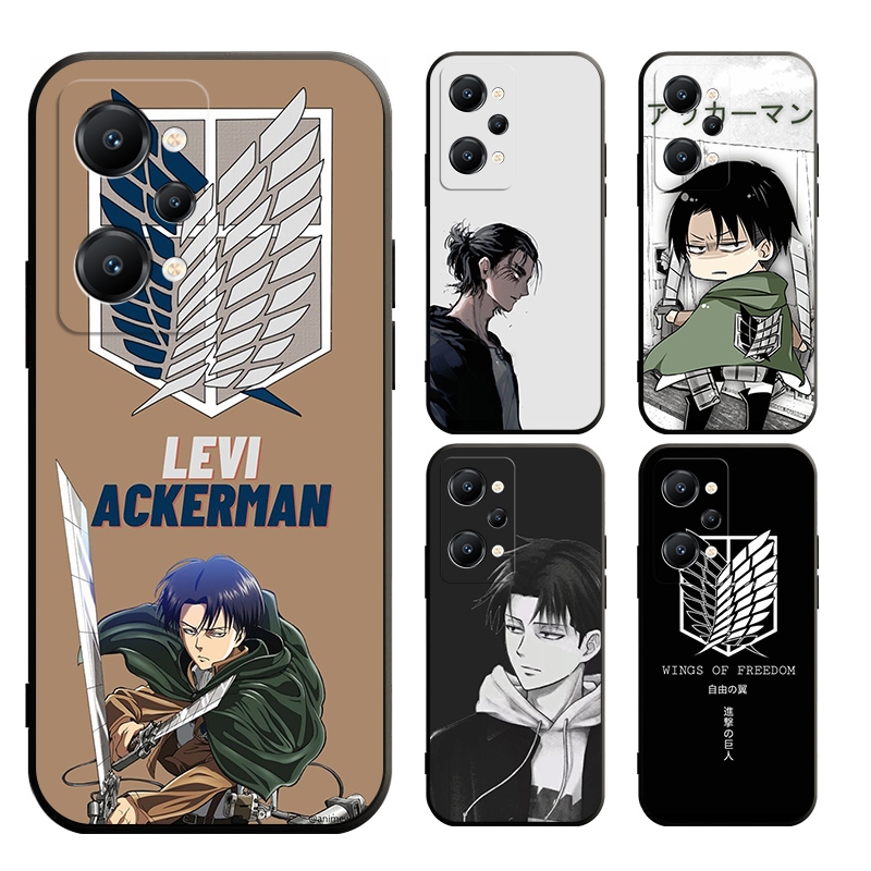 Realme GT6 GT 6T NEO 3T 5G Master Edition 3 240W 3T 5G 2 3 PRO Attack On Titan Casing Soft Case Cover