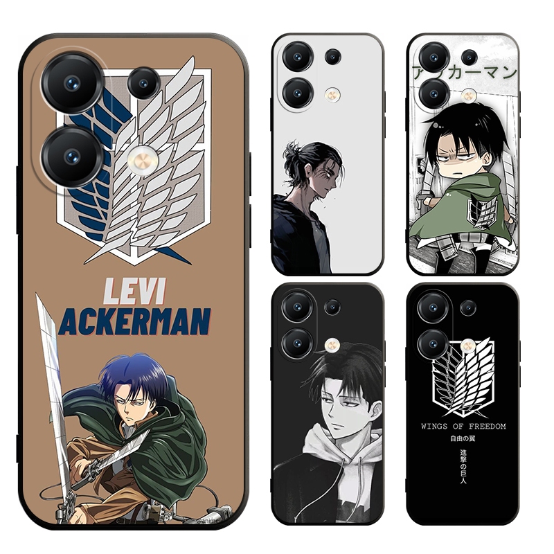 Xiaomi POCO X6 X6 PRO F5 M5s X5 F4 C65 GT PRO 5G Attack On Titan Casing Soft Case Cover