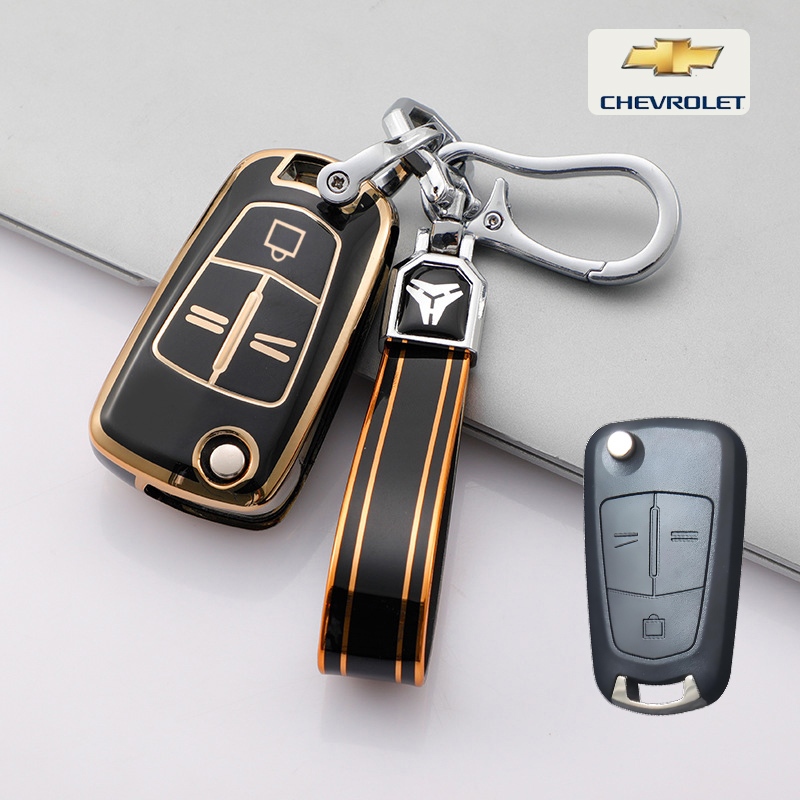 เคสกุญแจรถยนต์ สําหรับ Chevrolet/OPEL แบบพับ รองรับกุญแจรถยนต์