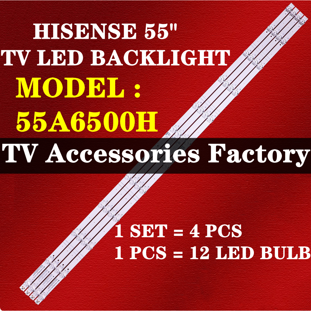 TV) INCH BACKLIGHT(LAMP 55 55A6500H สําหรับ HISENSE 55" TV LED BACKLIGHT Mlb9 (LAMP ) "