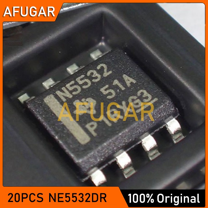 20pcs NE5532DR SOP8 NE5532 SOP N5532 5532DR SOP-8 SMD ใหม่และต้นฉบับ IC