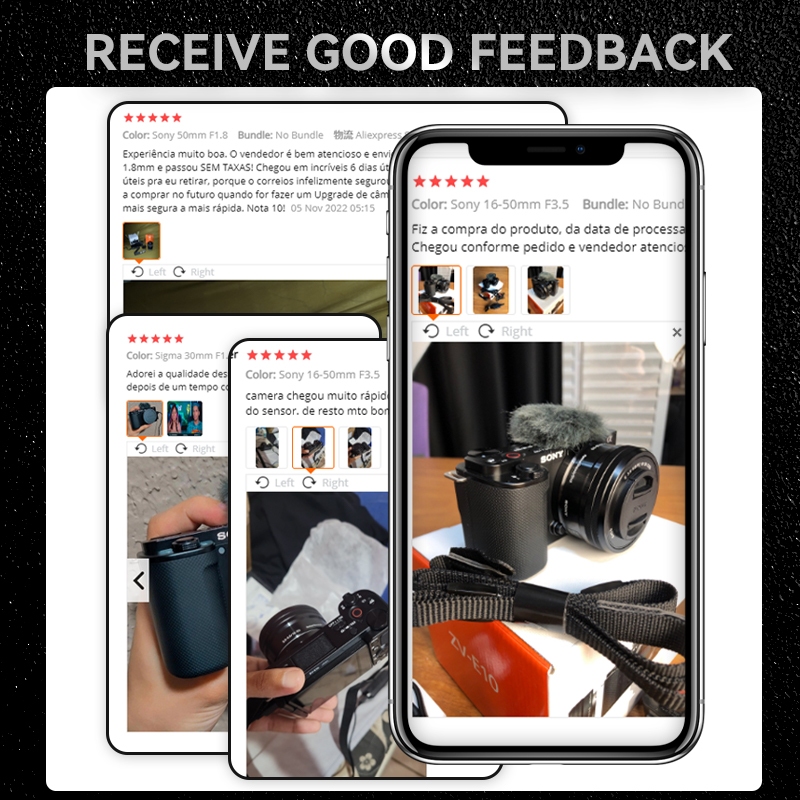 Pgytech OneGo Drawstring Bag กระเป๋ากล้อง Mirrorless SLR เก็บเลนส์ไหล่กระเป๋ากล้องสําหรับ Fujifilm Canon Sony Nikon