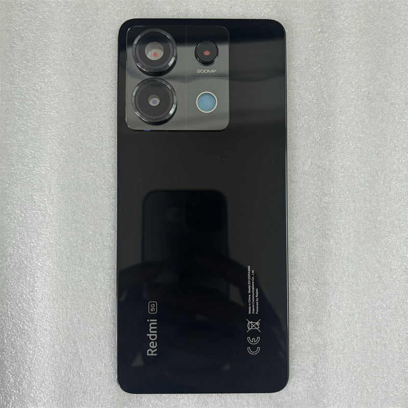 สําหรับ Xiaomi Redmi หมายเหตุ 13 Pro 5G ฝาครอบแบตเตอรี่ประตูด้านหลังด้านหลังกรณีอะไหล่สําหรับ Redmi หมายเหตุ 13 Pro 5G ปกหลัง