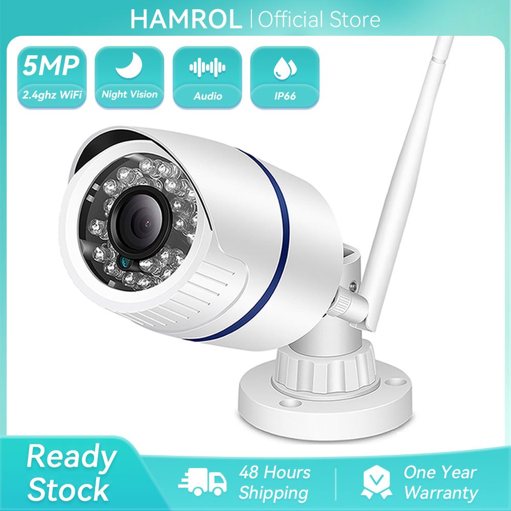 Hamrol ICSee 1080P IP Camera Wifi  P2P Motion Detect Security Camera With Outdoor CCTV
