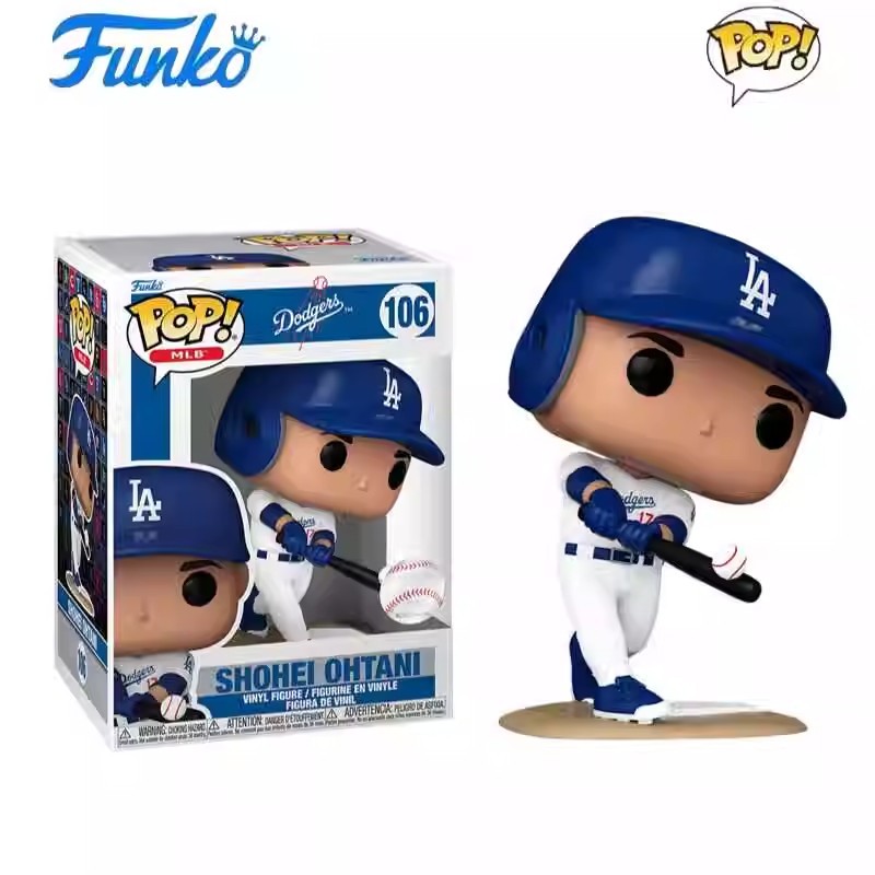 Funko POP MLB Dodgers Shohei Ohtani (บ้าน) ตุ๊กตา Shohei Otani