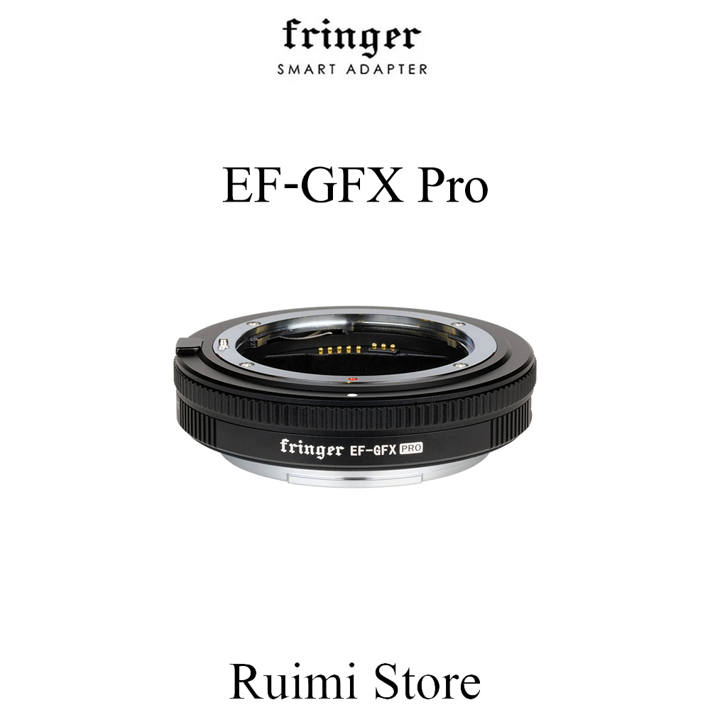 Fringer EF-GFX Pro อะแดปเตอร์เลนส์โฟกัสอัตโนมัติสําหรับเลนส์ Canon EF ถึง Fujifilm GFX100 GFX100S GF