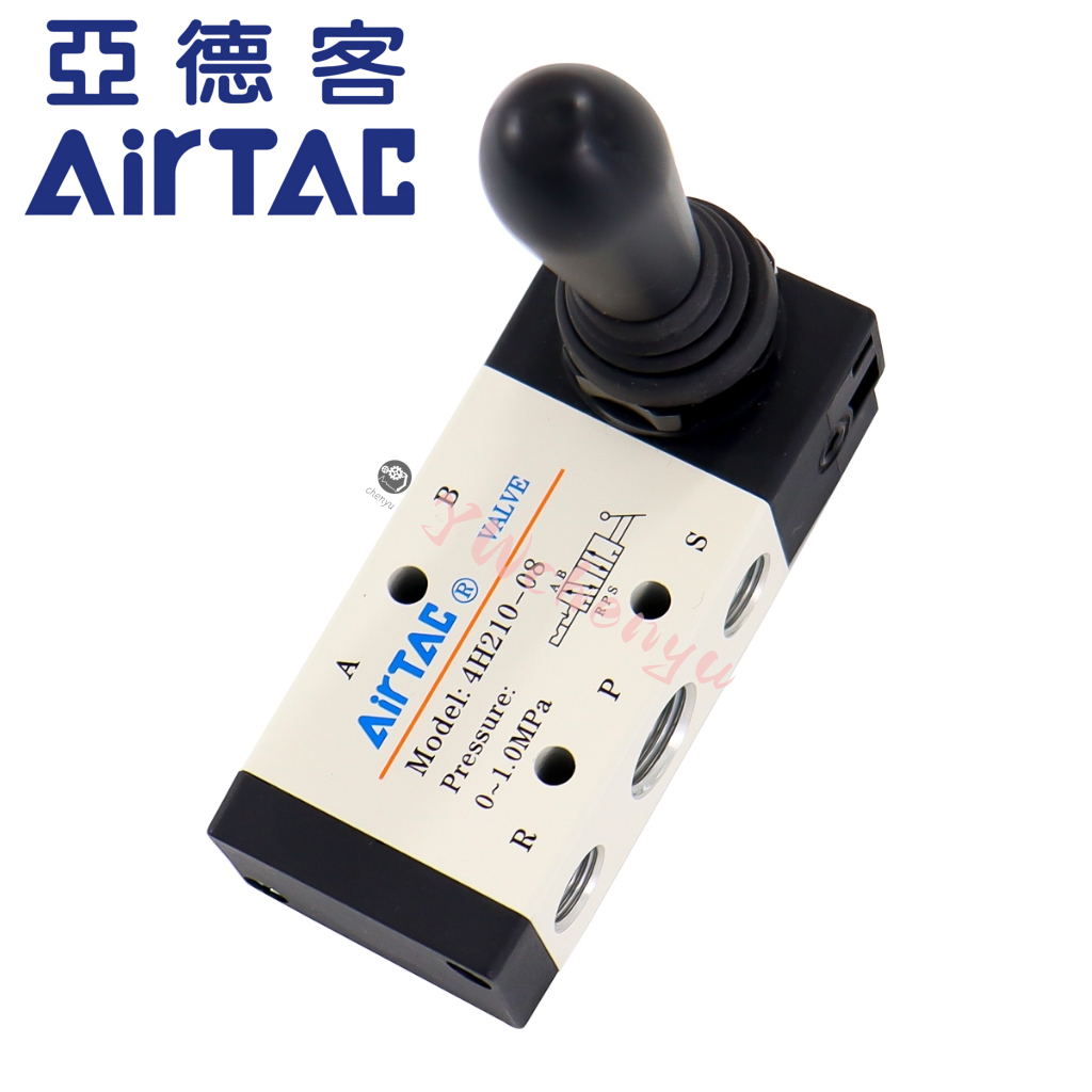 Airtac ประแจวาล์วควบคุมนิวเมติก 4H210-08 06 4H230C 4H310 4HA210 4H330C