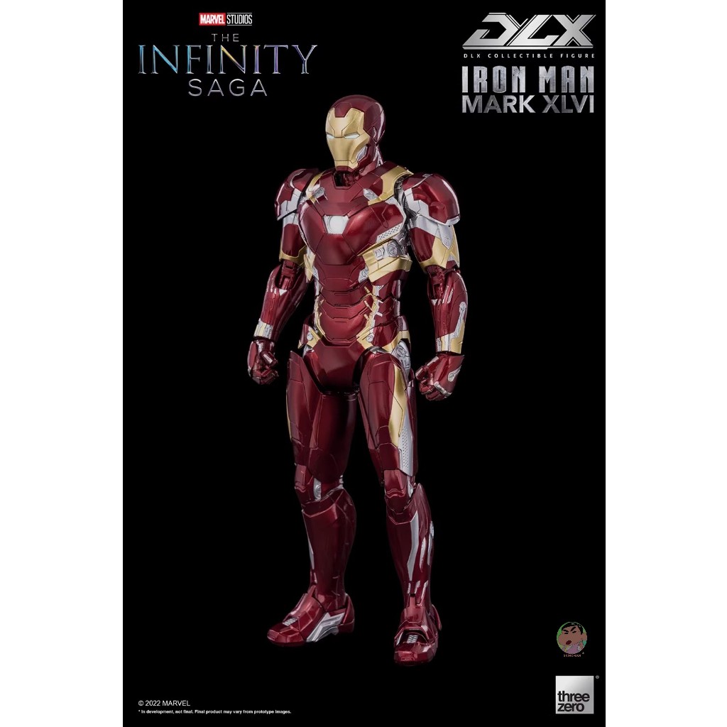 Threezero Marvel Studios: The Infinity Saga DLX Iron Man Mark 46 Action Figure
