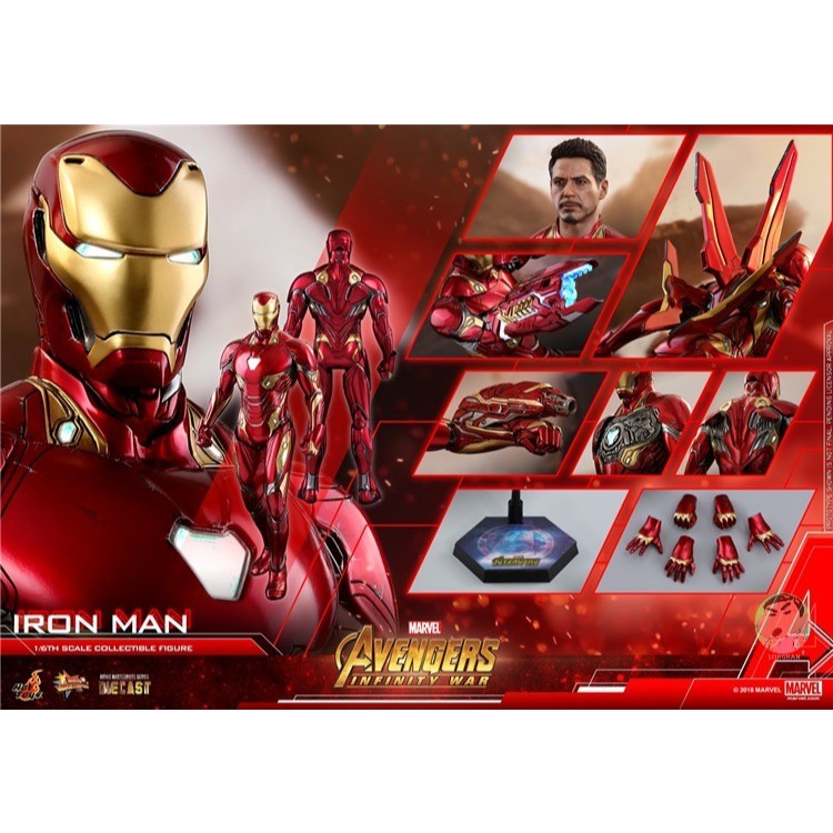 Hot Toys MMS473D23 Avengers : Infinity War – Iron Man 1/6 Scale Collectible Figure