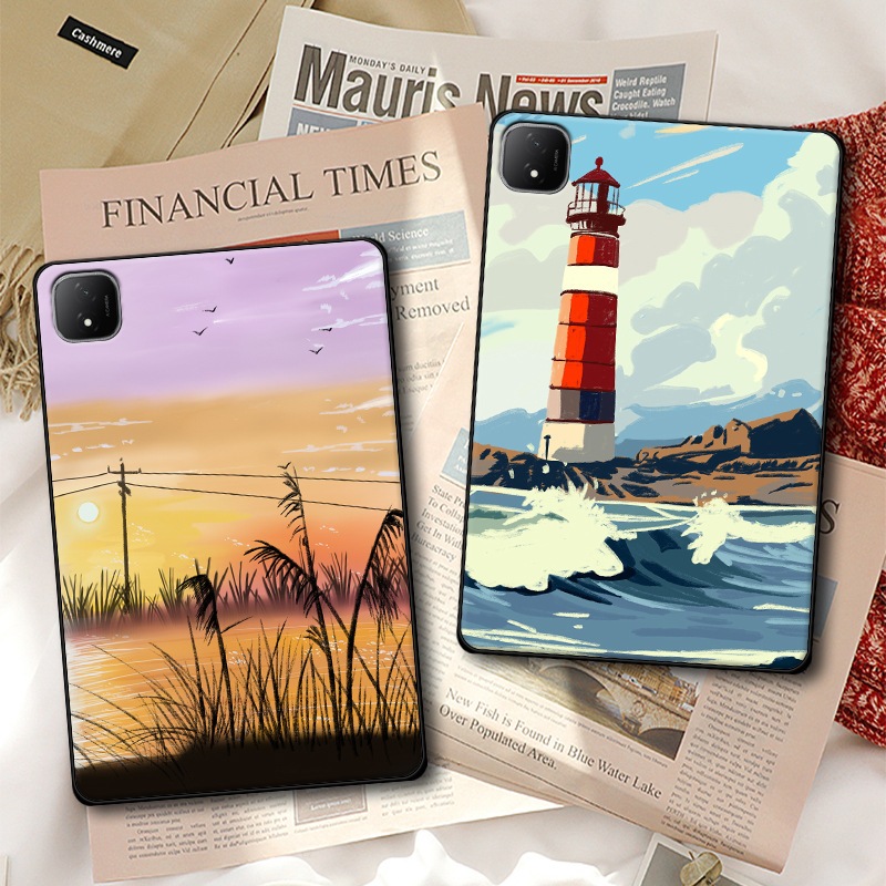 เคสแท็บเล็ตสําหรับ Honor GT 5G แท็บเล็ตสําหรับเล่นเกมเปลือก TPU สีดําสําหรับ Honor GT ฝาครอบซิลิโคนอ