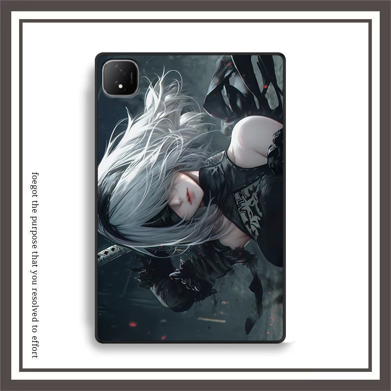 สําหรับ Honor GT Pro ซิลิโคนแท็บเล็ตสําหรับ Honor GT Pro 12.3 "ยืดหยุ่น Soft TPU สีดําปกหลังสําหรับ 