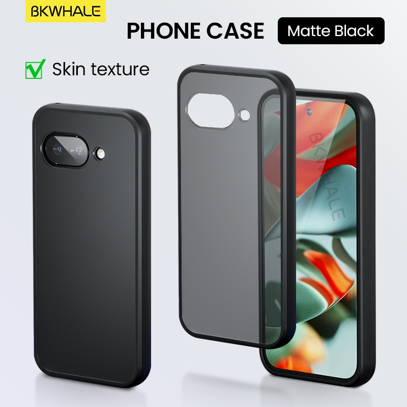 BKWHALE Matte โปร่งแสงเคสโทรศัพท์สําหรับ Google Pixel 9A 8A 7A 8 9 10 Pro XL Pixel10A Pixel9A Pixel8