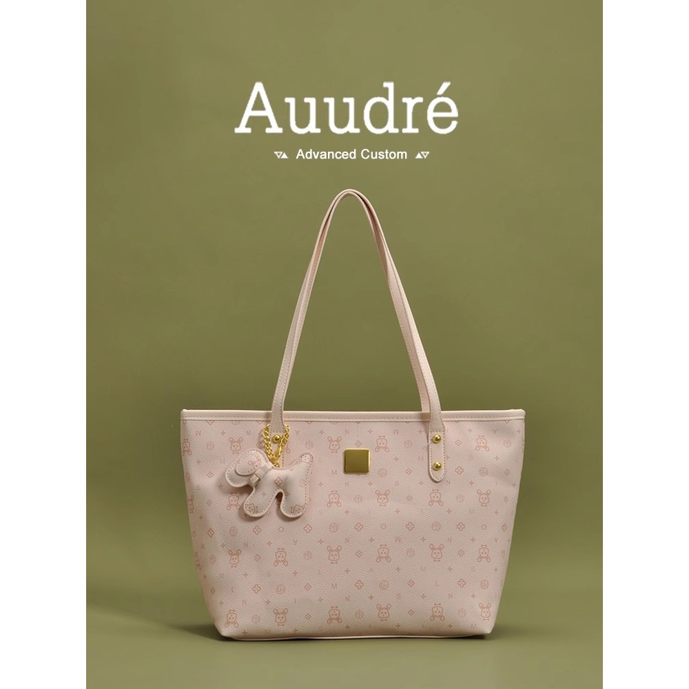 AUUDRE حقيبة نسائية كبيرة وردية 2026 — صورة 3