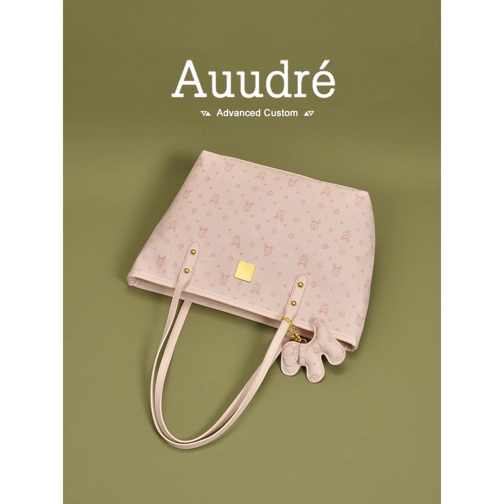 AUUDRE حقيبة نسائية كبيرة وردية 2026 — صورة 2