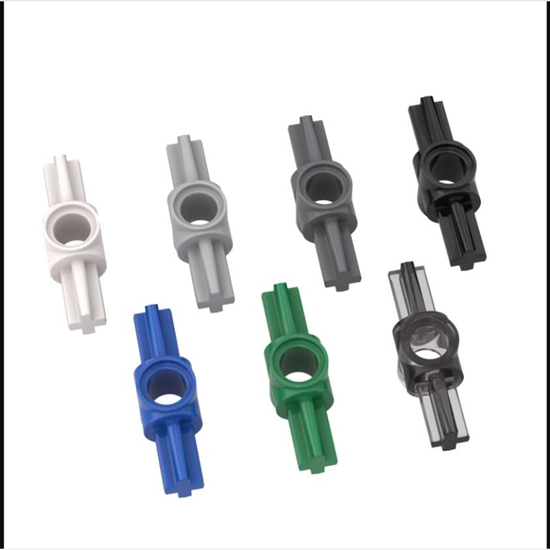 10pcs 27940 เพลา Pin Connector Hub 2 เพลาอิฐคอลเลกชันจํานวนมาก Modular GBC ของเล่นสําหรับเทคนิค MOC DIY Building Blocks อิฐที่เข้ากันได้