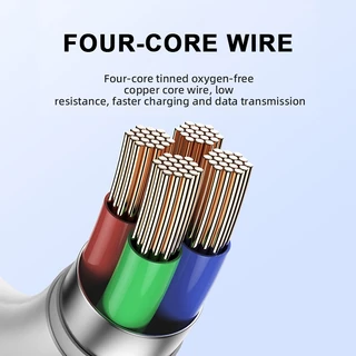 BOROFONE BX19 2.4A สายชาร์จเร็ว USB รองรับการถ่ายโอนข้อมูล และการชาร์จอย่างรวดเร็ว รับประกัน 1 ปี