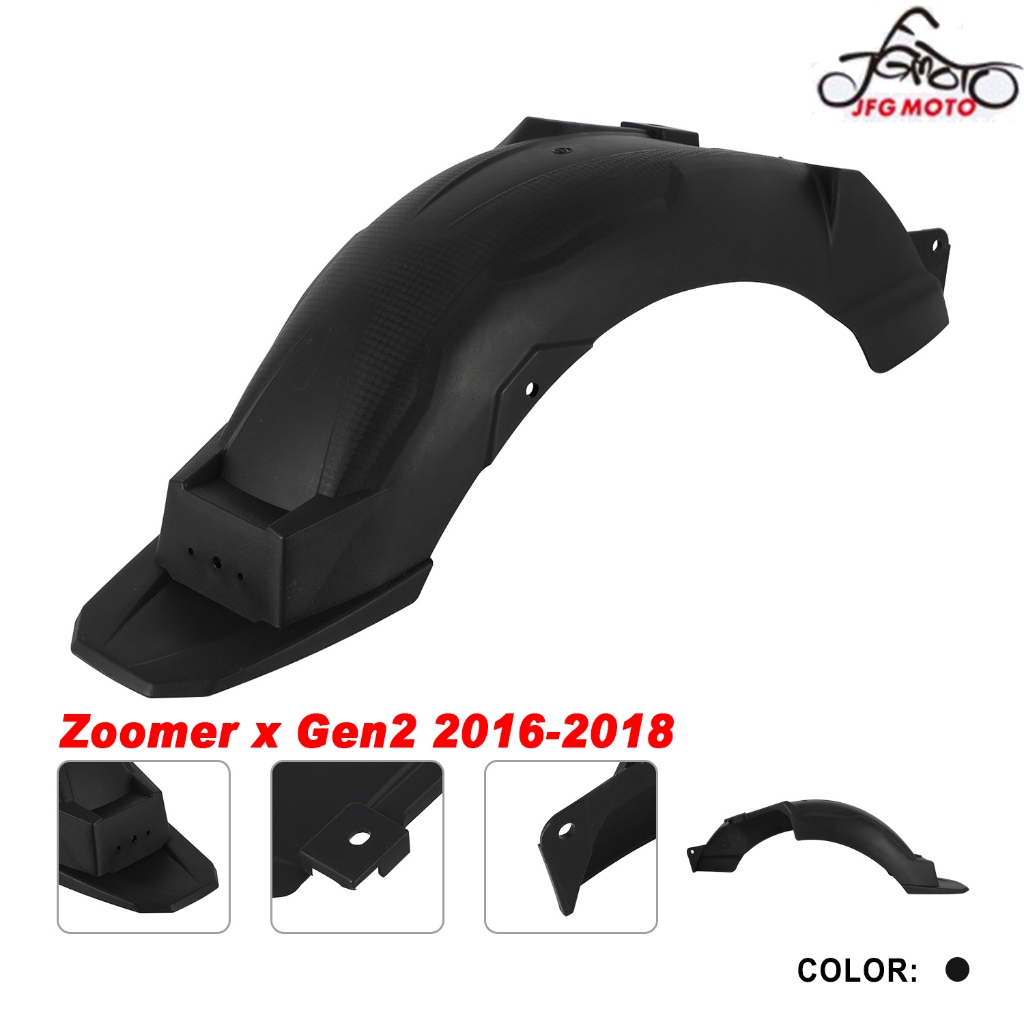 บังโคลนหลังรถจักรยานยนต์ For Zoomer X 110 GEN2 2016 2017 2018 2019 2020 2021 2022 2023 2024 อุปกรณ์ตกแต่งรถจักรยานยนต์