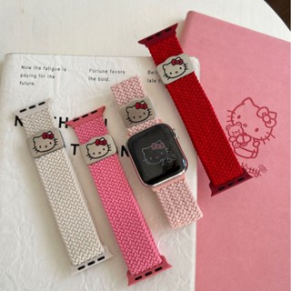 ไนลอนยืดหยุ่นแม่เหล็กสายถักสําหรับ ฉันดู 44 มม.45 มม.49 มม.4…