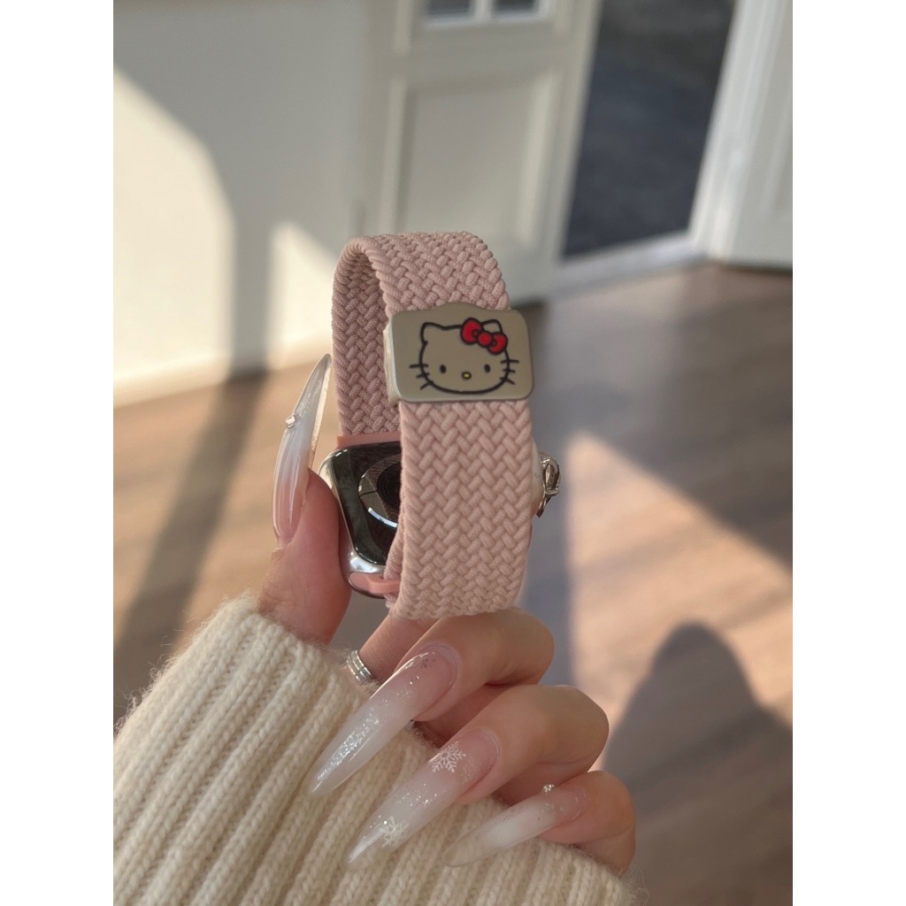 ไนลอนยืดหยุ่นแม่เหล็กสายถักสําหรับ ฉันดู 44 มม.45 มม.49 มม.46 มม.40 มม.41 มม.42 มม.38 มม.ไนลอน เคที แมวสร้อยข้อมือ ชุด กับ 5 6 7 8 9 10 พิเศษ