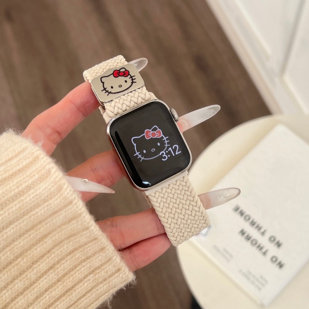 ไนลอนยืดหยุ่นแม่เหล็กสายถักสําหรับ ฉันดู 44 มม.45 มม.49 มม.46 มม.40 มม.41 มม.42 มม.38 มม.ไนลอน เคที แมวสร้อยข้อมือ ชุด กับ 5 6 7 8 9 10 พิเศษ