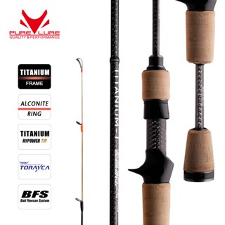 Purelure Titanium-T XUL BFS Rod 0.5-6g เหยื่อน้ําหนัก 5FT 6F…