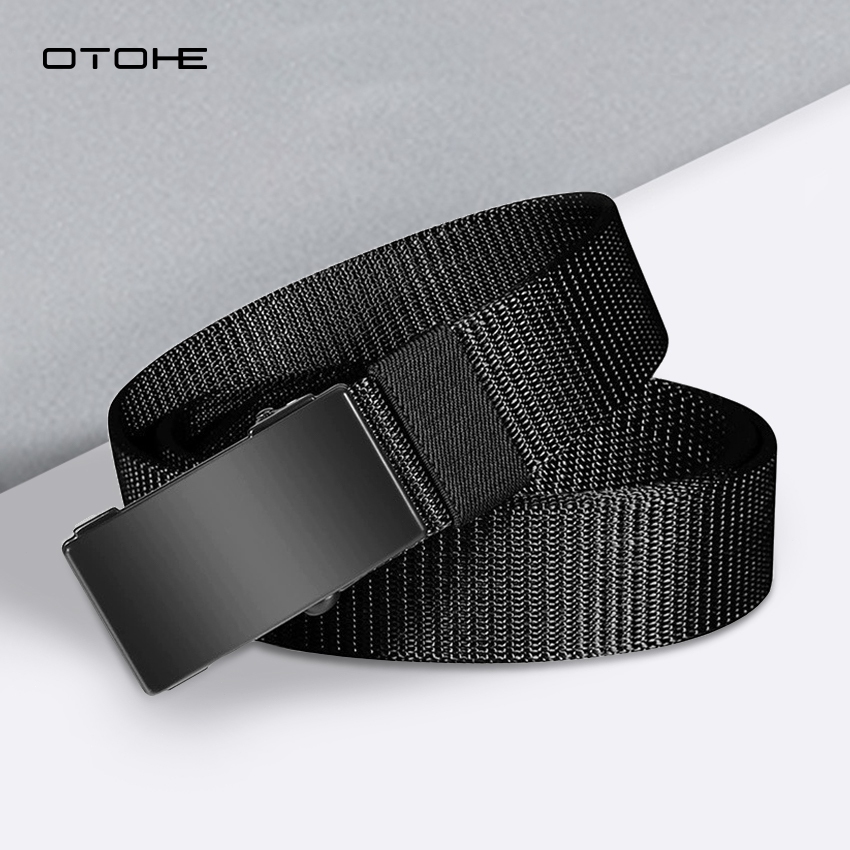 OTOHE เข็มขัดเอวของผู้ชายแฟชั่นเรียบง่าย