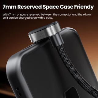 Toocki PD 20W U-Shaped 180 องศาข้อศอกประเภท C ถึง lOS สายเกมมือถือ USB C ถึง lOS สายชาร์จเร็ว