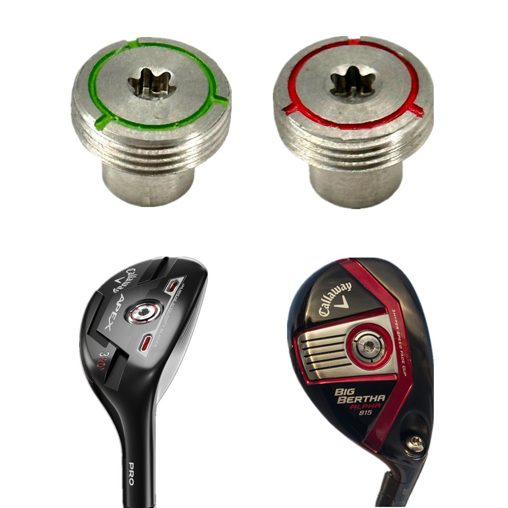 1 ชิ้นน้ําหนักกอล์ฟสําหรับ Callaway APEX Hybrid Big Bertha Alpha 815 Hybrid Club Head Weights ให้เลือก