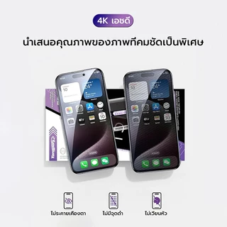 OSGEER กระจกนิรภัย HD ป้องกันหน้าจอสําหรับ iPhone 18 17 air 16 15 14 13 12 11 Pro Max Plus X Xs XR ความเป็นส่วนตัวติดตั้งง่ายพร้อมการจัดตําแหน่งอัตโนมัติ