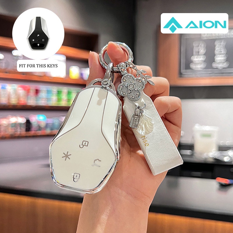 Aion ฝาครอบกุญแจรถ AION HYPTEC HT เคสกุญแจสําหรับ AION HYPTEC HT เคสกุญแจรีโมท