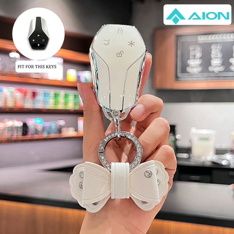 Aion ฝาครอบกุญแจรถ AION HYPTEC HT Remote Key Case เคสกุญแจสําหรับ AION HYPTEC HT