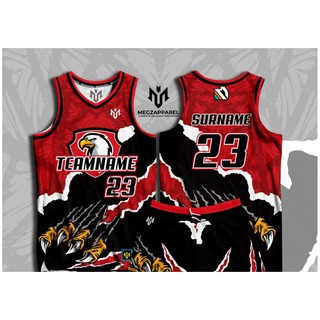 (Free Custom Name and Number)MEGZ BKB225 Customize Basketball Jersey Full Sublimation