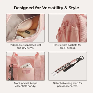 BAGSMART Mini Gym Bag Crossbody Bag Shoulder Sling Bag Handbag Duffel Bag for Sport Leisure Travel