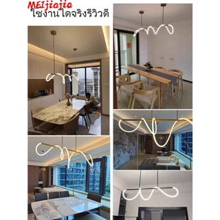 แสงหรูหราร้านอาหารโคมไฟระย้า นํา บาร์โคมไฟตั้งโต๊ะห้องนั่งเล่นโต๊ะรับประทานอาหารจี้โคมไฟ21