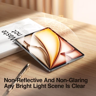 Smartdevil 2.5D HDกระจกนิรภัยสําหรับiPad Air6/Mini7/Air5/4/2022Pro/2021 Full Screen Eye Protection