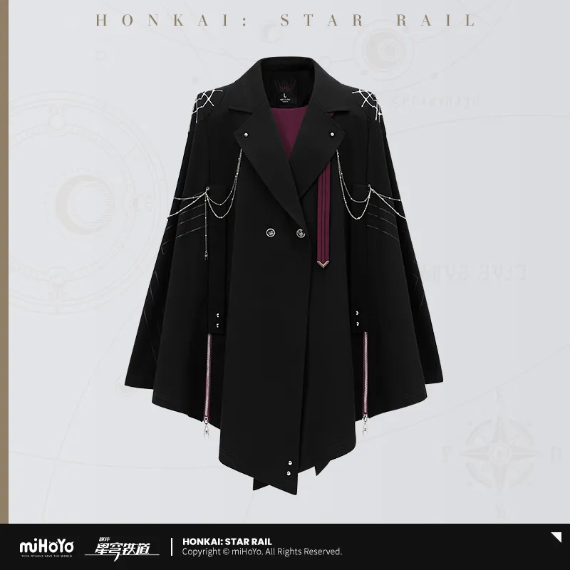 Sunsyea Honkai Star Rail สินค้าอย่างเป็นทางการ miHoYo เดิมแท้ Kafka Theme Impression Cloak Coat