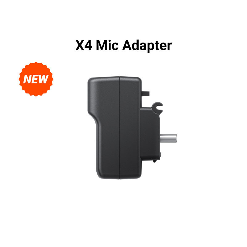 【NEW】Invisible Mic Cold Shoe for Insta360 X4 + Original Mic Adapter Camera Accessories For Insta 360 X4