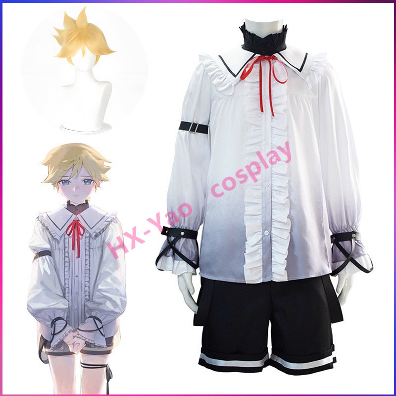 【HX-YAO】Kagamine Len cos Project Sekai Colorful Stage! feat. Hatsune Miku cosplay คอสเพลย์อะนิเมะแสด